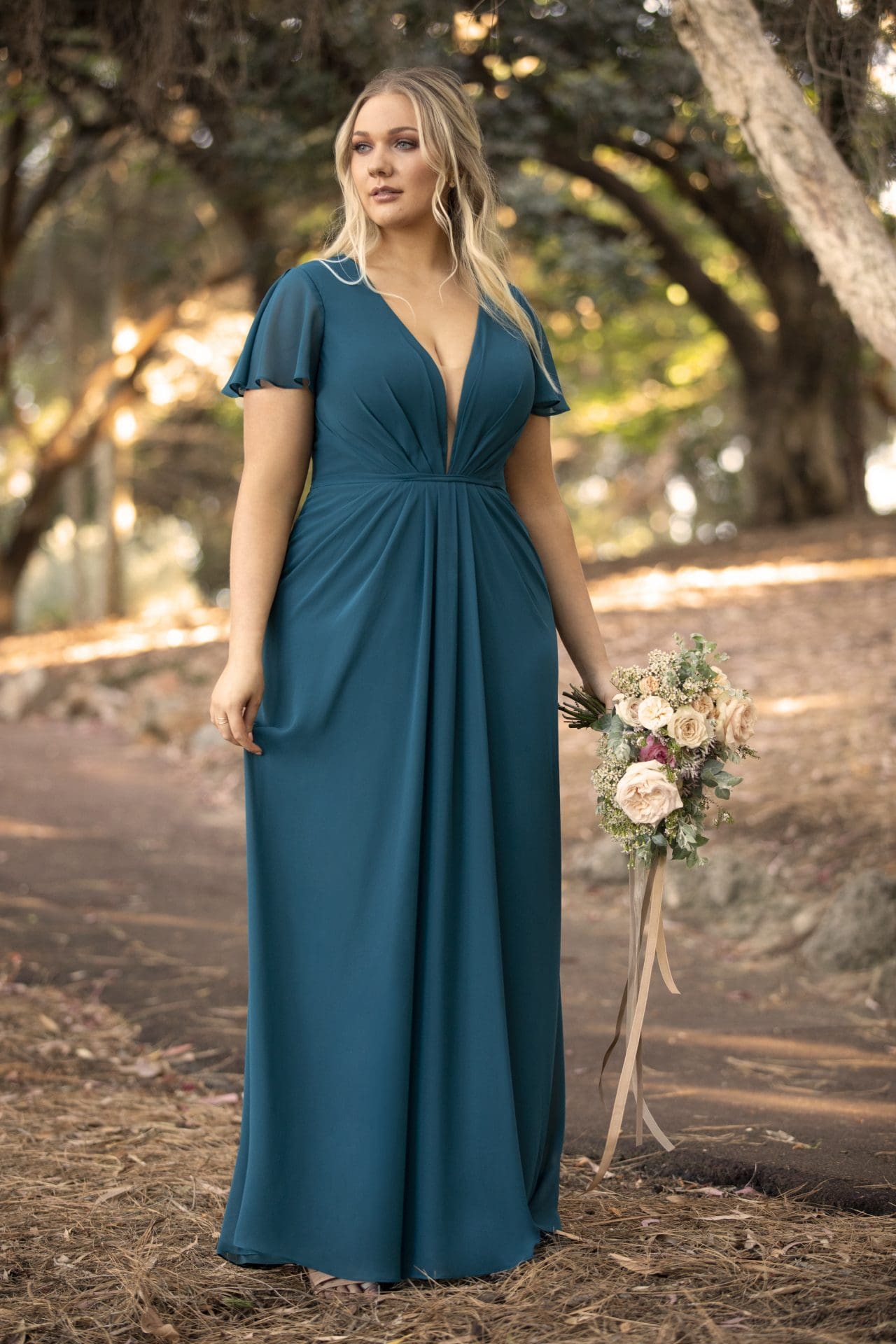 princess polly baby blue dress Slate Blue Dresses Bridesmaids, Grey & Blue Gowns main image 1